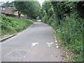 Looking southwards down Blays Lane