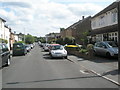 Looking southwards down Alexandra Road