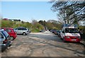 SE0630 : The lower car park, Ogden, Ovenden by Humphrey Bolton