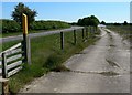 The eastern perimeter of Melton Mowbray Airfield