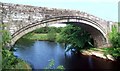 NY5563 : Lanercost Old Bridge by Simon Johnston