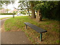 Bradpole: bench on Lee Lane corner