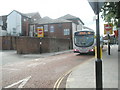 Bus in Stakes Hill Road