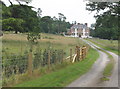 Entrance driveway, Pynes