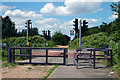 NCN Route 5: Road crossing safety barrier