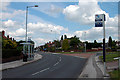 Bus stops & road junction