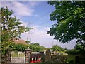 Pylons near Longstone Chapel, Ludchurch