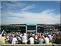TQ2472 : No.1 Court and the big screen at Wimbledon 2009 by Rod Allday