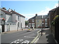 Width signs in Battenburg Road