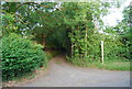 Footpath off Mill Lane