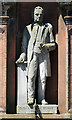 A statue on Lochmaben Town Hall