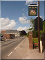 Pimperne: Farquharson Arms pub sign