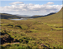 NB1011 : Watershed of Glen Meavaig by Greg Morss