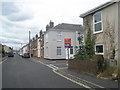 Looking towards the junction of Leesland and Norman Roads