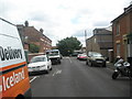 Looking along Burnett Road into Anns Hill Road