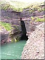 Cave at Black Cove on Barlocco shoreline