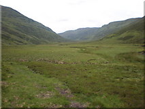 NH4708 : Looking south along Glen Brein from north entrance by Sarah McGuire