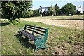 Ornate bench, Barnards Green