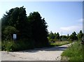 Access to a depot by Nether Ashentilly Cottage