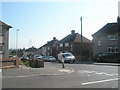 Looking along Braintree Road into Washbrook Road