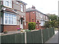 Semi-detached houses in Brockhurst Road