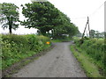 H1896 : Road junction at Cavan Upper by Willie Duffin