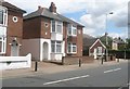 Round windowed houses in Elson Road