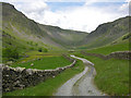 NY4806 : Drove road heading up Long Sleddale by Nigel Brown