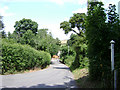 The lower end of Aller Hill, Dawlish