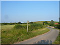 Frithwood Lane - Bridleway to the right