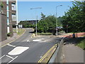 Mini Roundabout on Claremont Avenue, Chatham