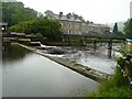 The weir over the Ribble near Stackhouse