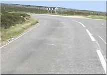 NO6580 : Uphill hairpin near Cairn O'Mount viewpoint by Stanley Howe