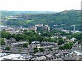 The former Halifax Building Society (now Hbos) HQ from Wainhouse Tower