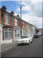 Telegraph pole in Percy Road