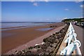 The sea wall at Blue Anchor