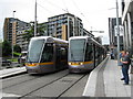 O0827 : LUAS trams at Tallacht terminus. by Dr Neil Clifton