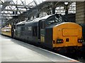 Test train at Glasgow Central