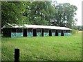 Film set Stables on large meadow, Ashridge