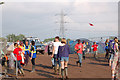 Glastonbury Festival - just inside pedestrian gate 