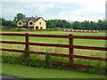 R4845 : House and bales near Adare, Co. Limerick by Dylan Moore