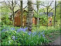 Risley Moss Visitor Centre in springtime