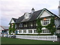 Cricket pavilion, Coombe Dingle sports complex