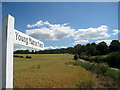 Sign to Young Manor Farm