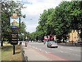 TQ2974 : Road on the south Side of Clapham Common by Chris Reynolds