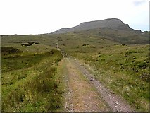 L6985 : Moorland track round the north side of Knocknaveen by Oliver Dixon
