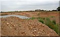 Sand and gravel quarry