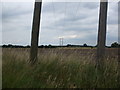 Power lines towards Sand Hill farm