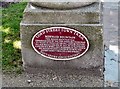 Lord Street Town Trail: Mermaid Fountain Plaque