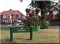 Hanging baskets on the one-way system